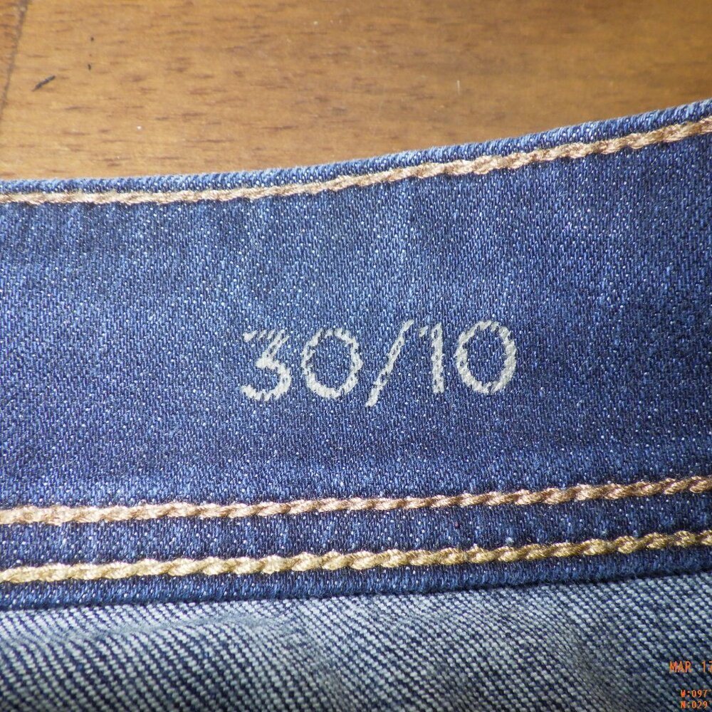 JCP Supersoft Premium Denim Bootcut Jeans Size 30/10 - Picture 4 of 6